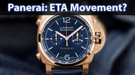 eta movement panerai|panerai in house movement.